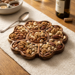 Flower Nut Serving Bowl