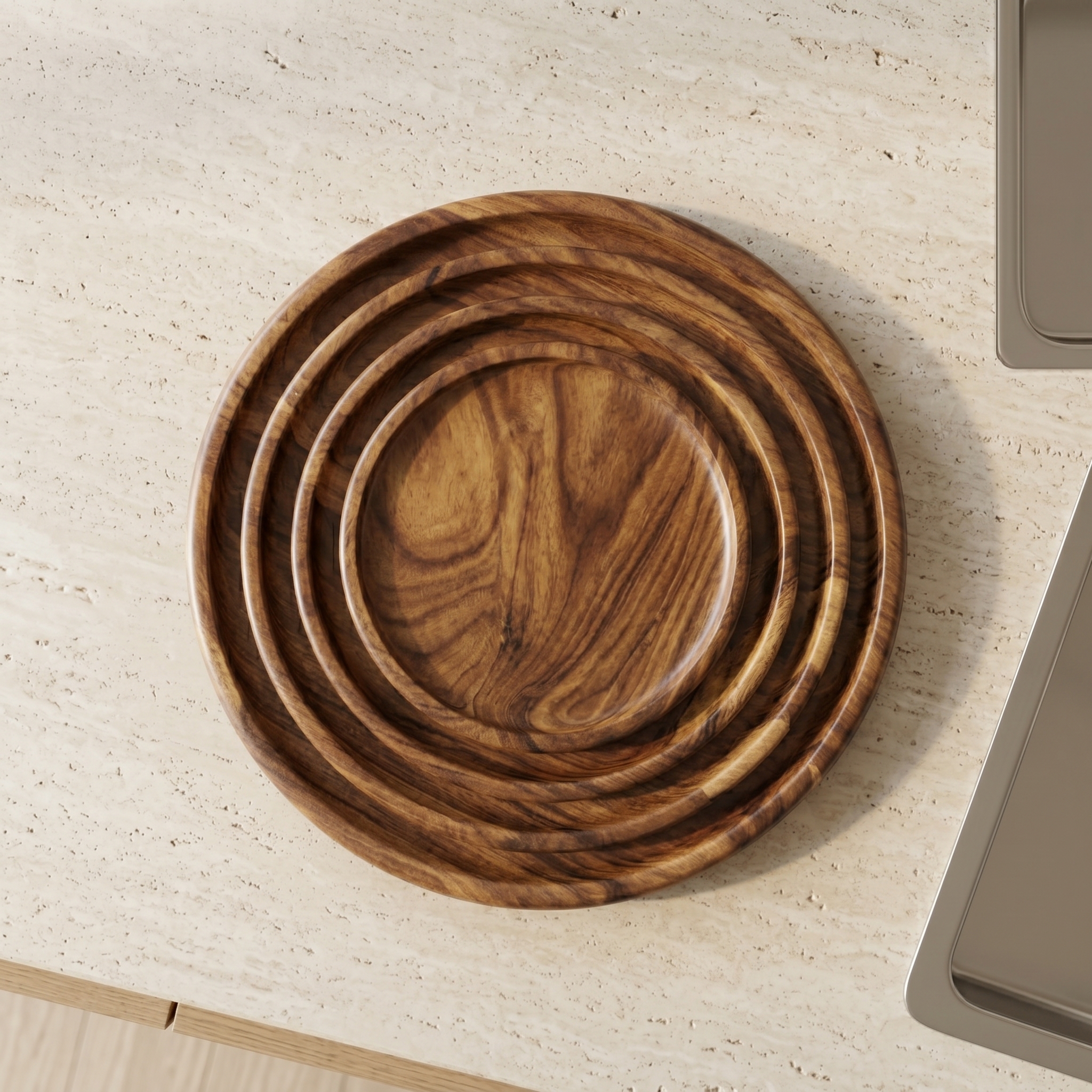 Take_the_provided_wooden_products_202606071700 4-Piece Serving Set - Image 1